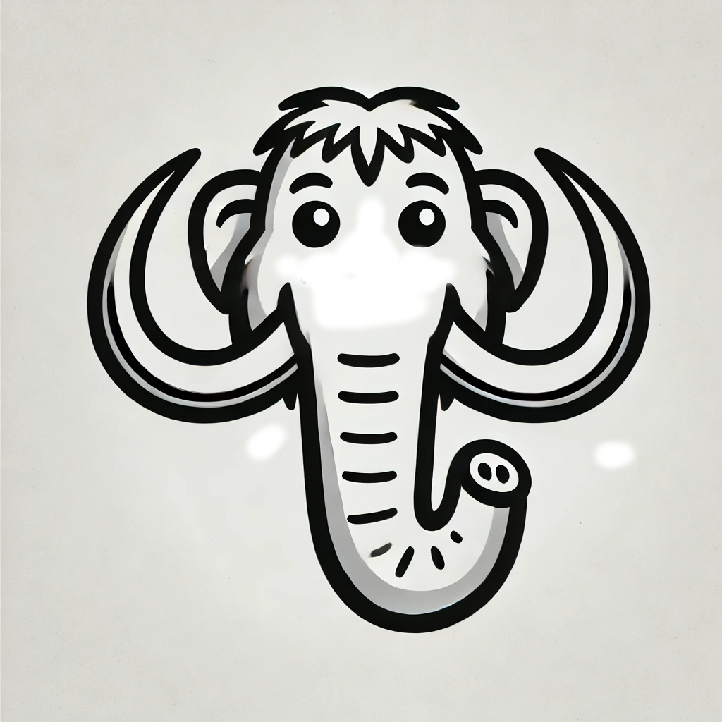 Black Mammoth Logo